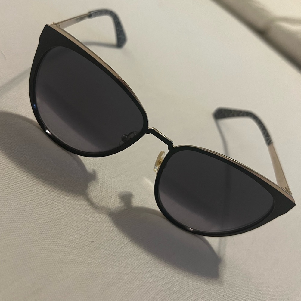 Kate Spade Black Aviator Sunglasses